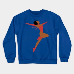 Joyful brunette Crewneck Sweatshirt